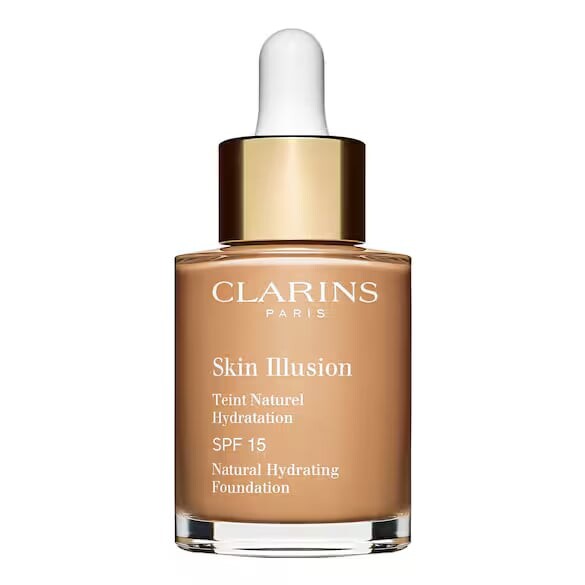 Hydratační make-up Skin Illusion SPF 15 (Natural Hydrating Foundation) Clarins / Odstín: 114 Cappuccino - 30 ml