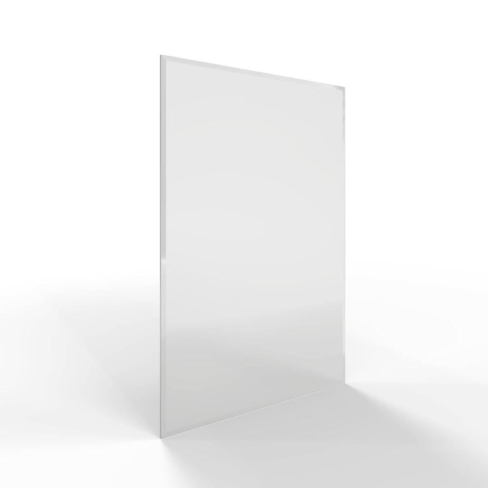 Sklo pod kamna - FLAMINGO Obdelník 700x1000 mm, fazeta / 6 mm