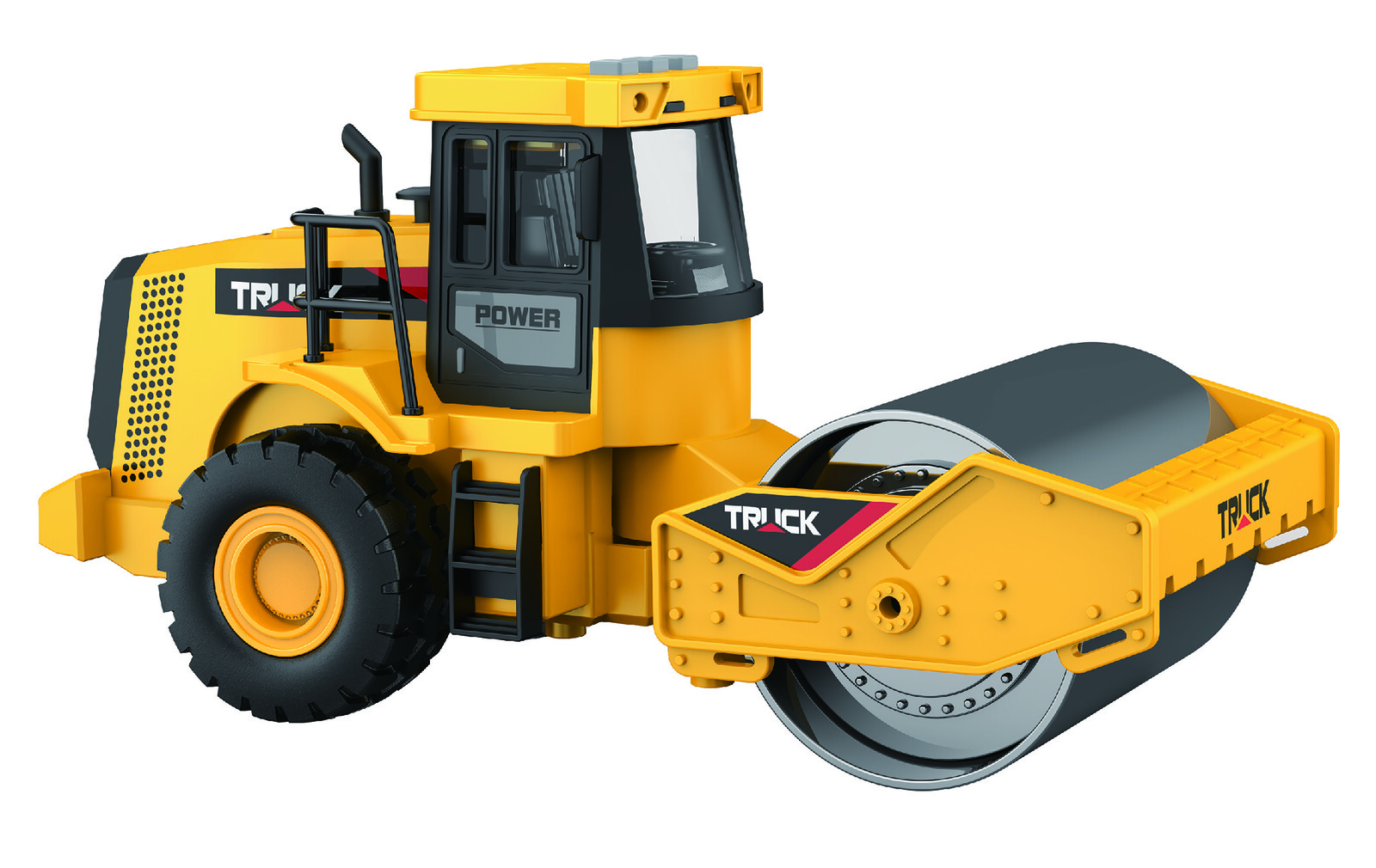 Auto stavební válec na setrvačník s efekty 25 cm