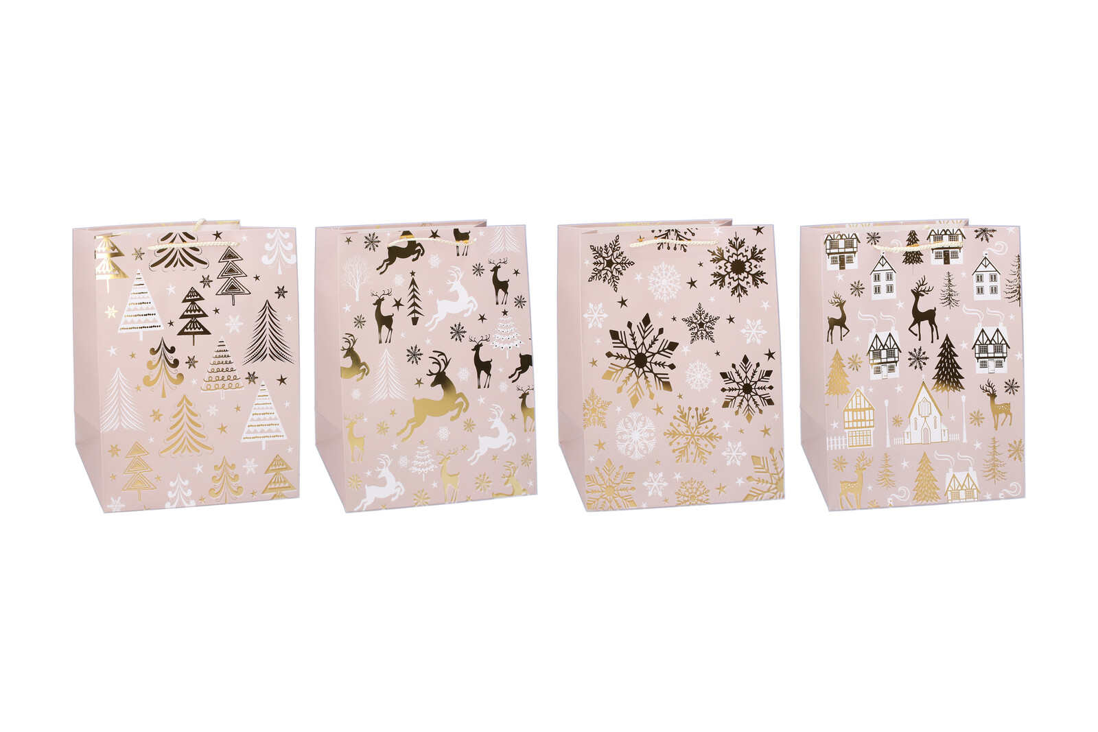 Dárková taška M 26x32x12 cm VÁNOCE