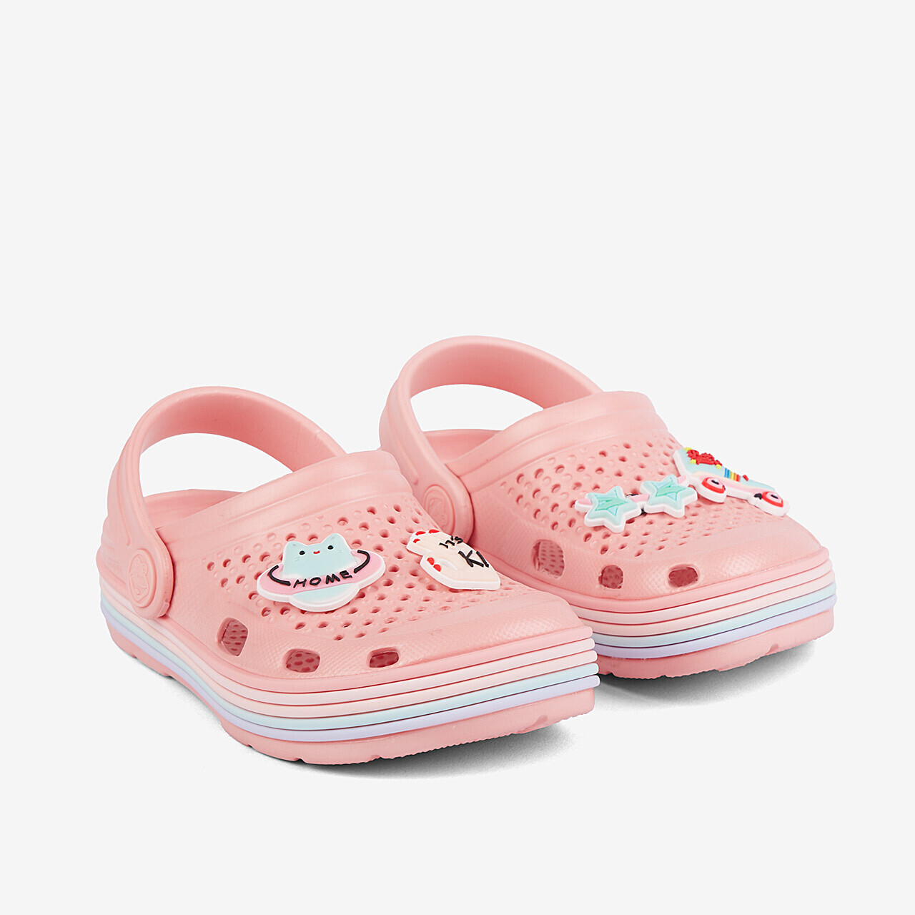 COQUI Nazouváky LINDO - růžové s amuletem, vel. 34/35