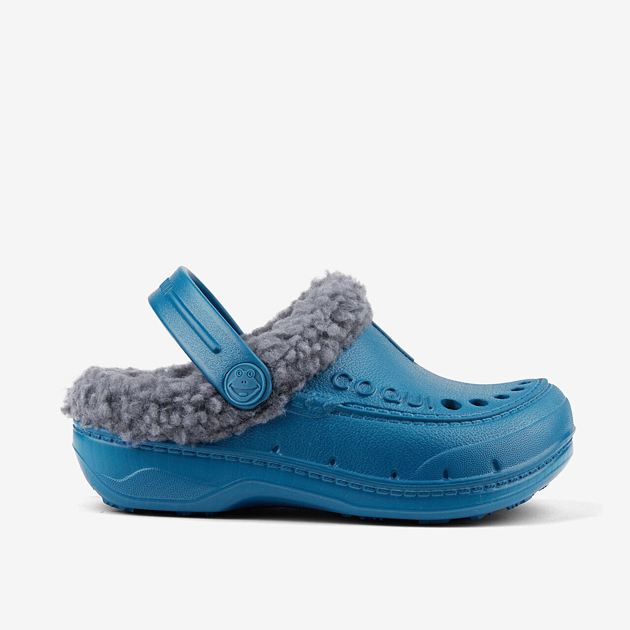 COQUI Zateplené nazouváky HUSKY - modro-šedé, vel. 28/29