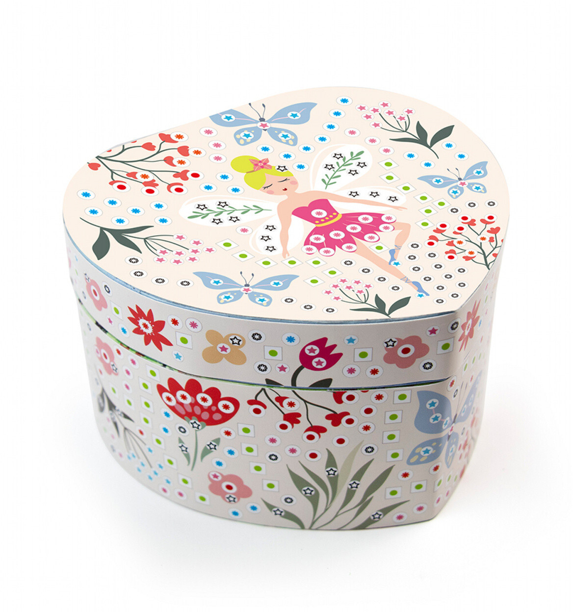 3D mozaika - hrací skříňka - srdce