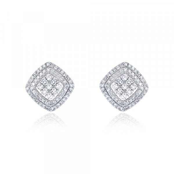 Náušnice s brilianty 334-491-014866 2.90g