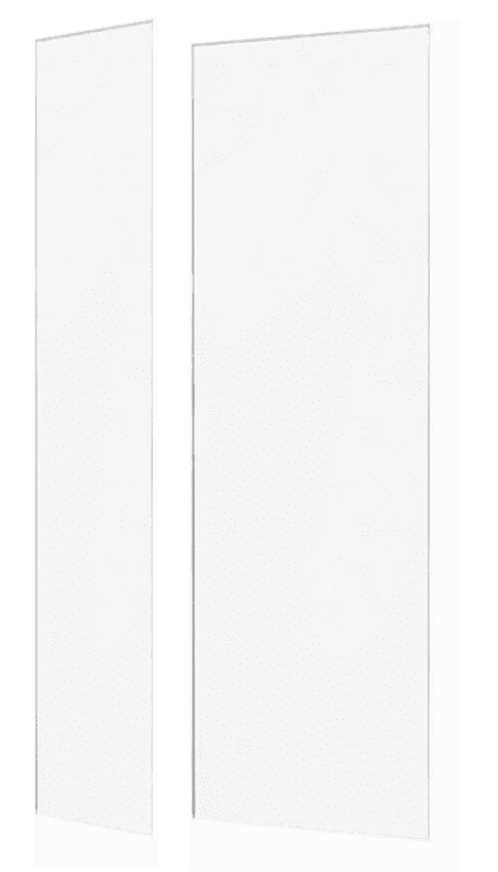 MEXEN MIST dveřní část (d+s) 90x200 cm 6mm, čirá, levé 8A5-090-000-00-00-L