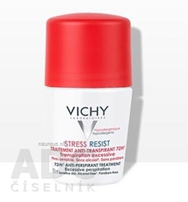 VICHY Laboratoires VICHY DEO STRESS RESIST antiperspirant, 72H, citlivá pokožka (M5070602) 1x50 ml-1 50 ml