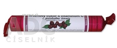 Sanotact GmbH INTACT rolka HROZNOVÝ CUKR S vit.C pastilky s příchutí ostružin 1x40g 40g