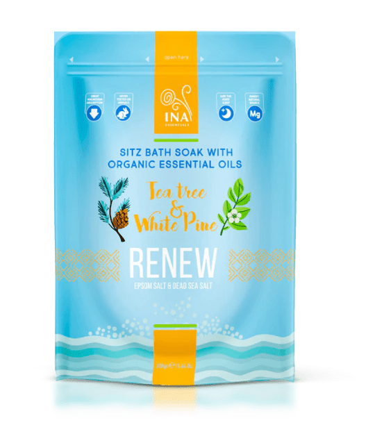 INA ESSENTIALS Ina essentials Renew koupelová sůl s čajovníkem a borovým olejem 300 g