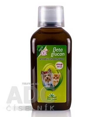 NATURES s.r.o. NATURES Beta glucan sirup pro zvířata 1x200 ml