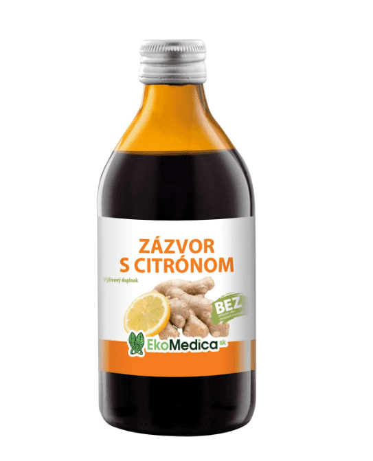 Ekomedica 1 Šťáva Zázvor s citronem 250 ml-1 250 ml