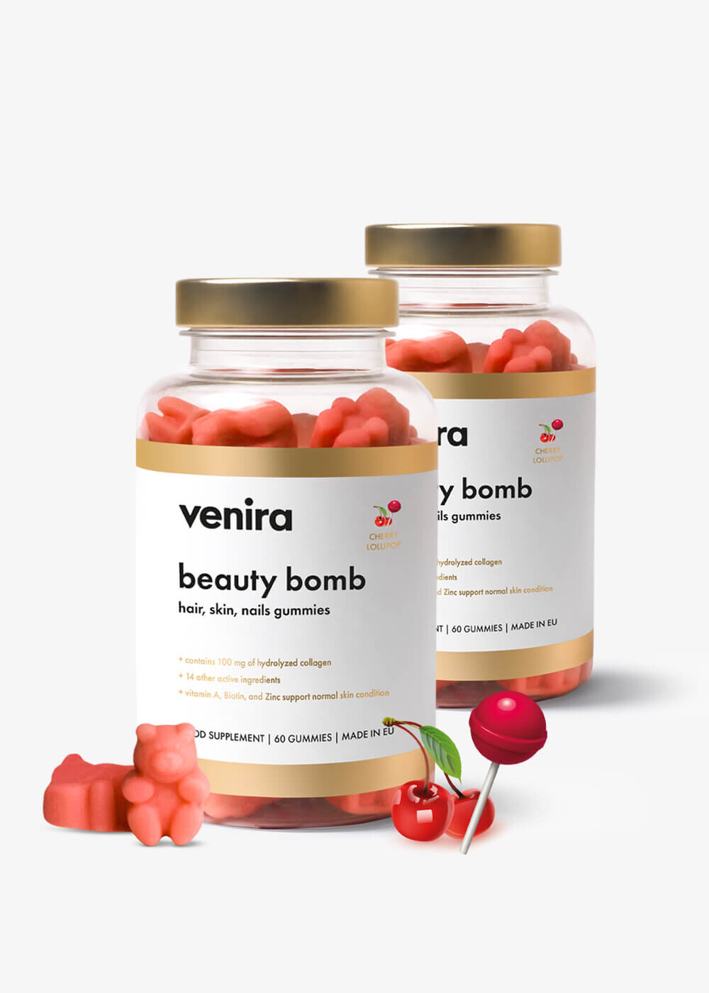 VENIRA beauty bomb - medvídci pro vlasy, nehty a pleť