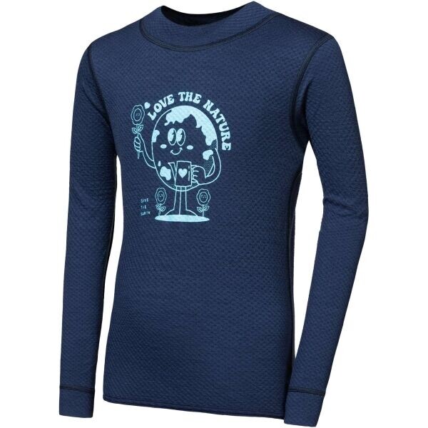 Sensor MERINO DF PLANET Dětské funkční triko, tmavě modrá, velikost