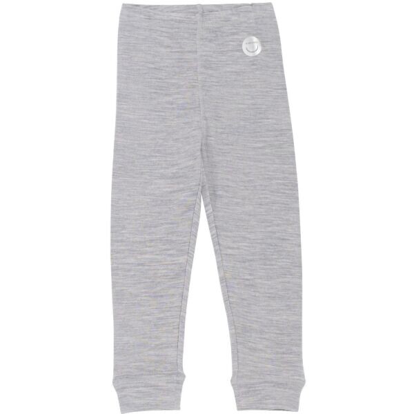 VIKING BY NORWAY SOFT BASELAYER MERINO PANTS Dětské termoprádlo, šedá, velikost