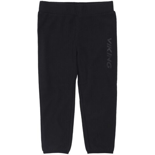 VIKING BY NORWAY PLAYTIME FLEECE PANTS MIDLAYER Dětské fleecové kalhoty, černá, velikost