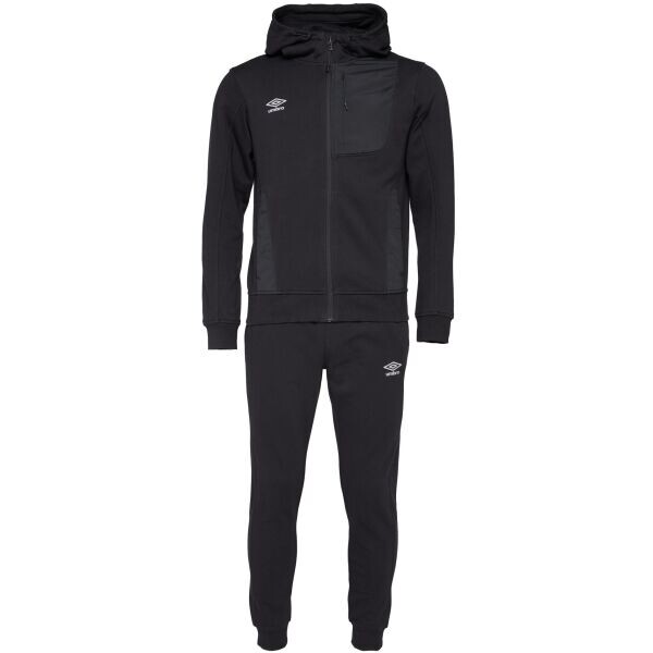 Umbro RAIVO Pánská tepláková souprava, černá, velikost
