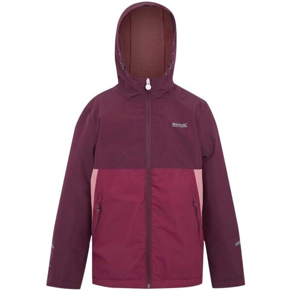 REGATTA OUTDOORS HILLAIN WARM JR Dětská bunda, vínová, velikost