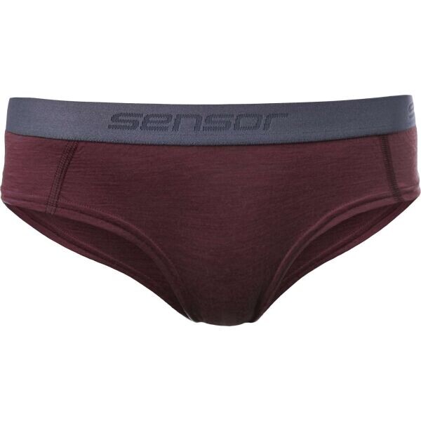 Sensor MERINO AIR Dámské kalhotky, vínová, velikost