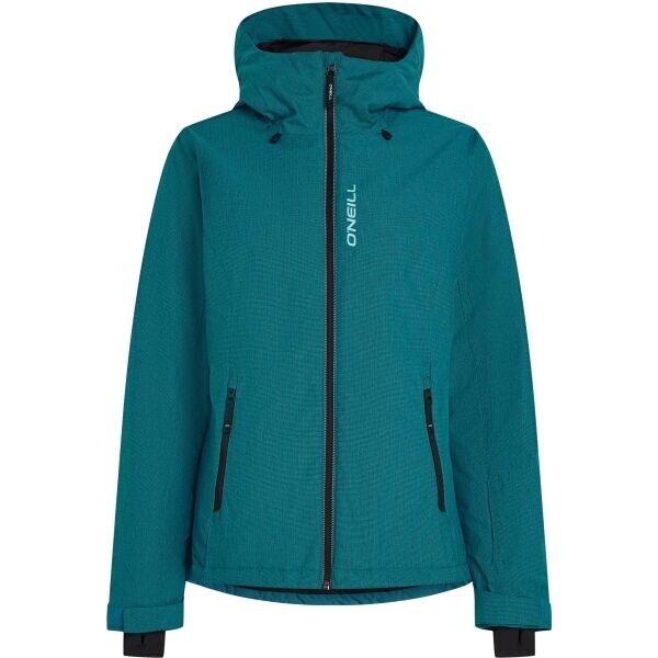 O'Neill FWC'CRUZ MELANGE Dámská lyžařská/snowboardová bunda, tyrkysová, velikost