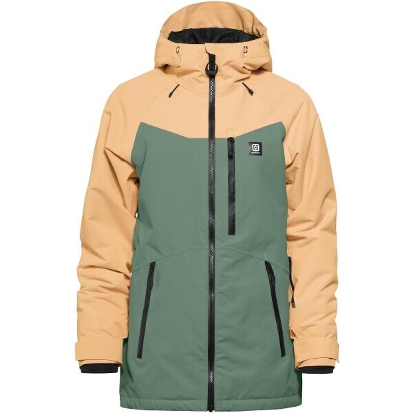 Horsefeathers LARK Dámská lyžařská/snowboardová bunda, zelená, velikost