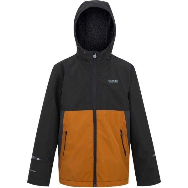 REGATTA OUTDOORS HILLAIN WARM JR Dětská bunda, černá, velikost 7-8Y