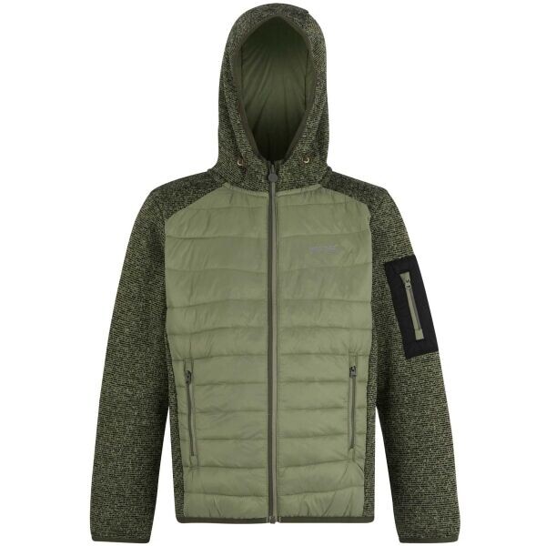 REGATTA OUTDOORS NEWHILL HYBRID JR Dětská bunda, zelená, velikost