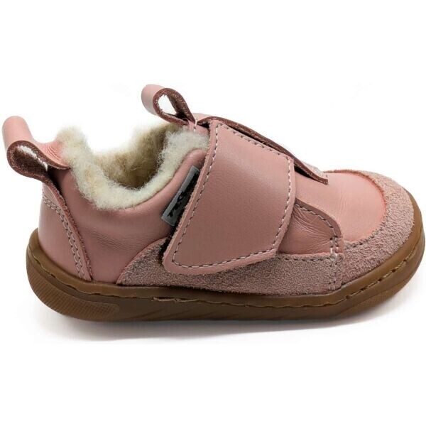 PEGRES SBF 64W Dětská zimní barefoot obuv, růžová, velikost