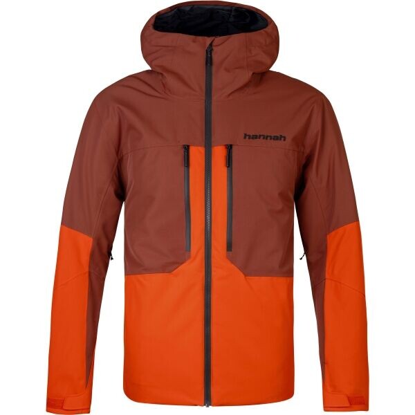 Hannah NIEL Pánská lyžařská bunda, oranžová, velikost
