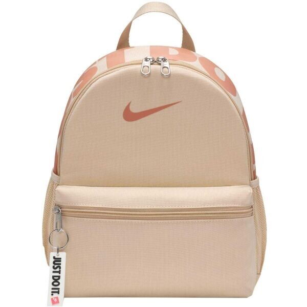 Nike BRASILIA Dětský batoh, béžová, velikost