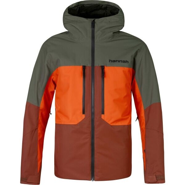 Hannah NIEL Pánská lyžařská bunda, červená, velikost