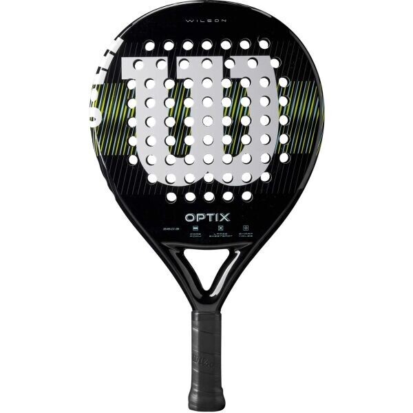 Wilson OPTIX V1 Padel raketa, černá, velikost