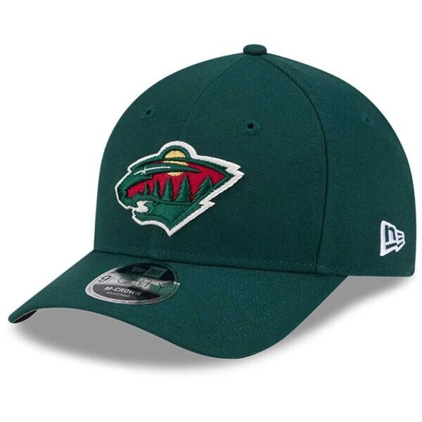 New Era MINNESOTA WILD NHL TEAM 9FORTY Kšiltovka, tmavě zelená, velikost UNI