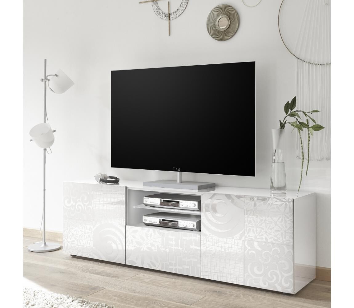 MC Akcent Televizní stolek ARIA bílá 209083-02