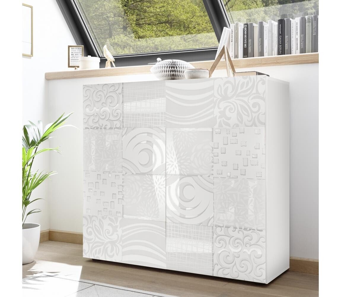 MC Akcent Komoda ARIA bílá 209083-04