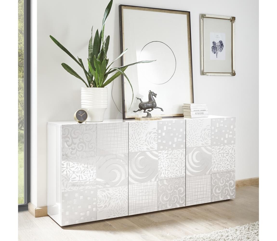 MC Akcent Komoda ARIA bílá 209083-05