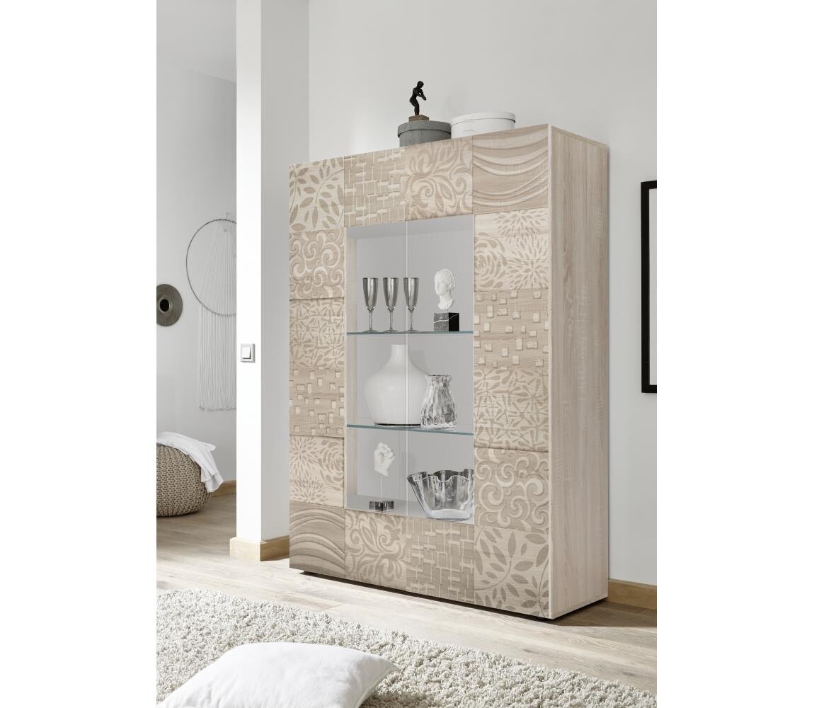 MC Akcent Vitrína ARIA dub sonoma 201583-06