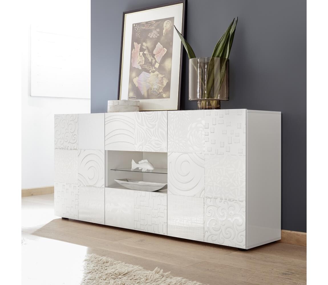 MC Akcent Komoda ARIA bílá 209083-07