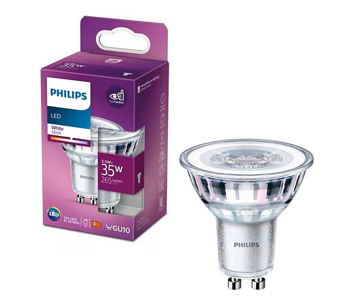 LED Žárovka Philips PAR16 GU10/3,5W/230V 3000K 8718699775650