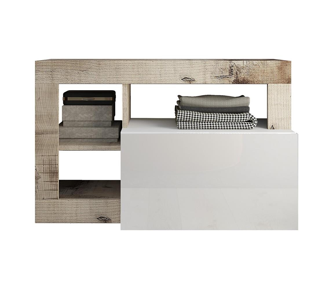 MC Akcent Lavice LENOR bílá/javor 409030-41P