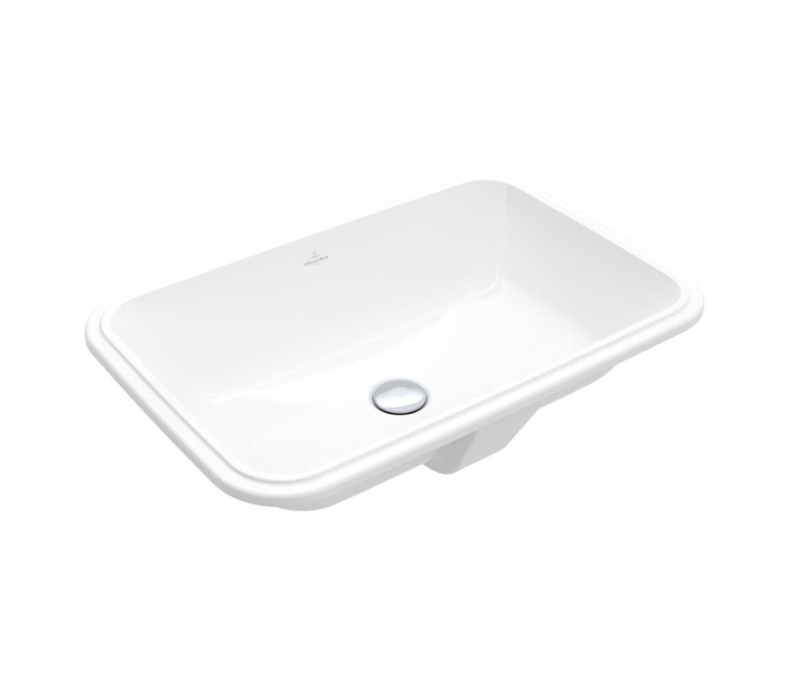 Villeroy & Boch 5A776001 - Zápustné umyvadlo ARCHITECTURA 57x37 keramika/bílá 5A776001