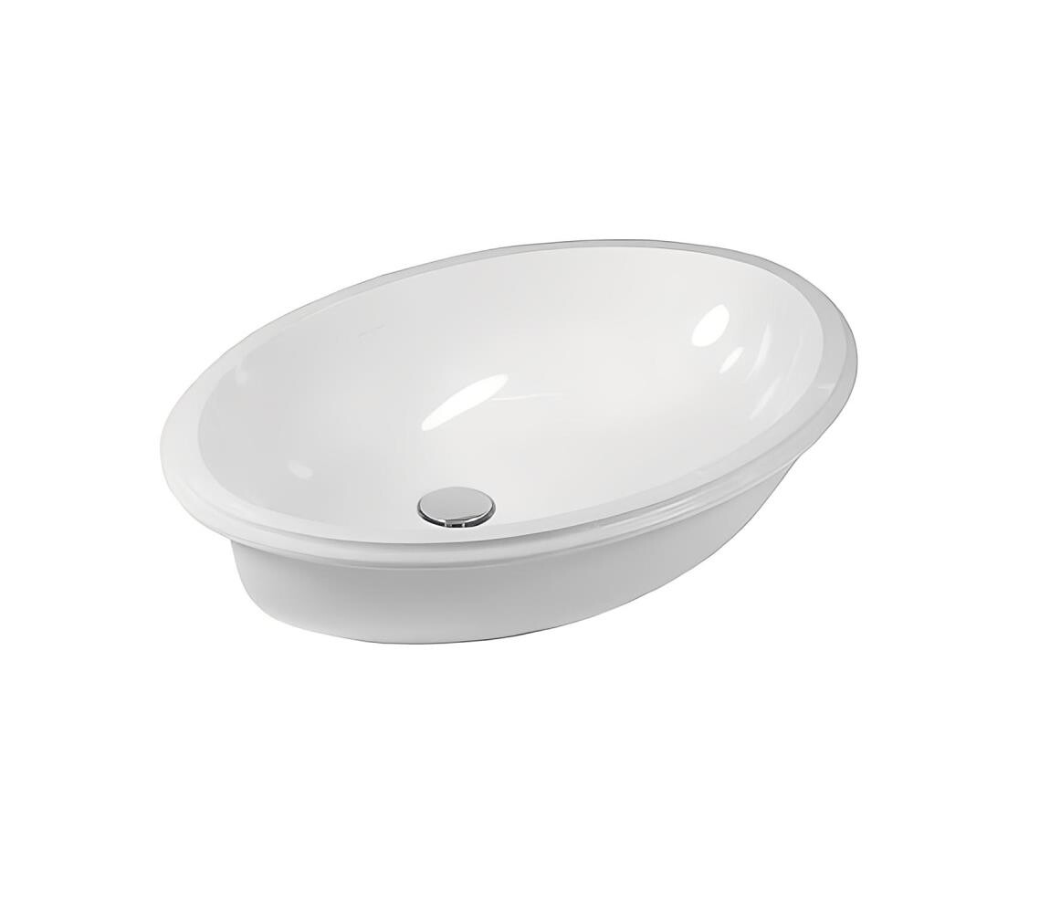 Villeroy & Boch 61440001 - Zápustné umyvadlo EVANA 67,5x47,5 cm keramika/bílá 61440001