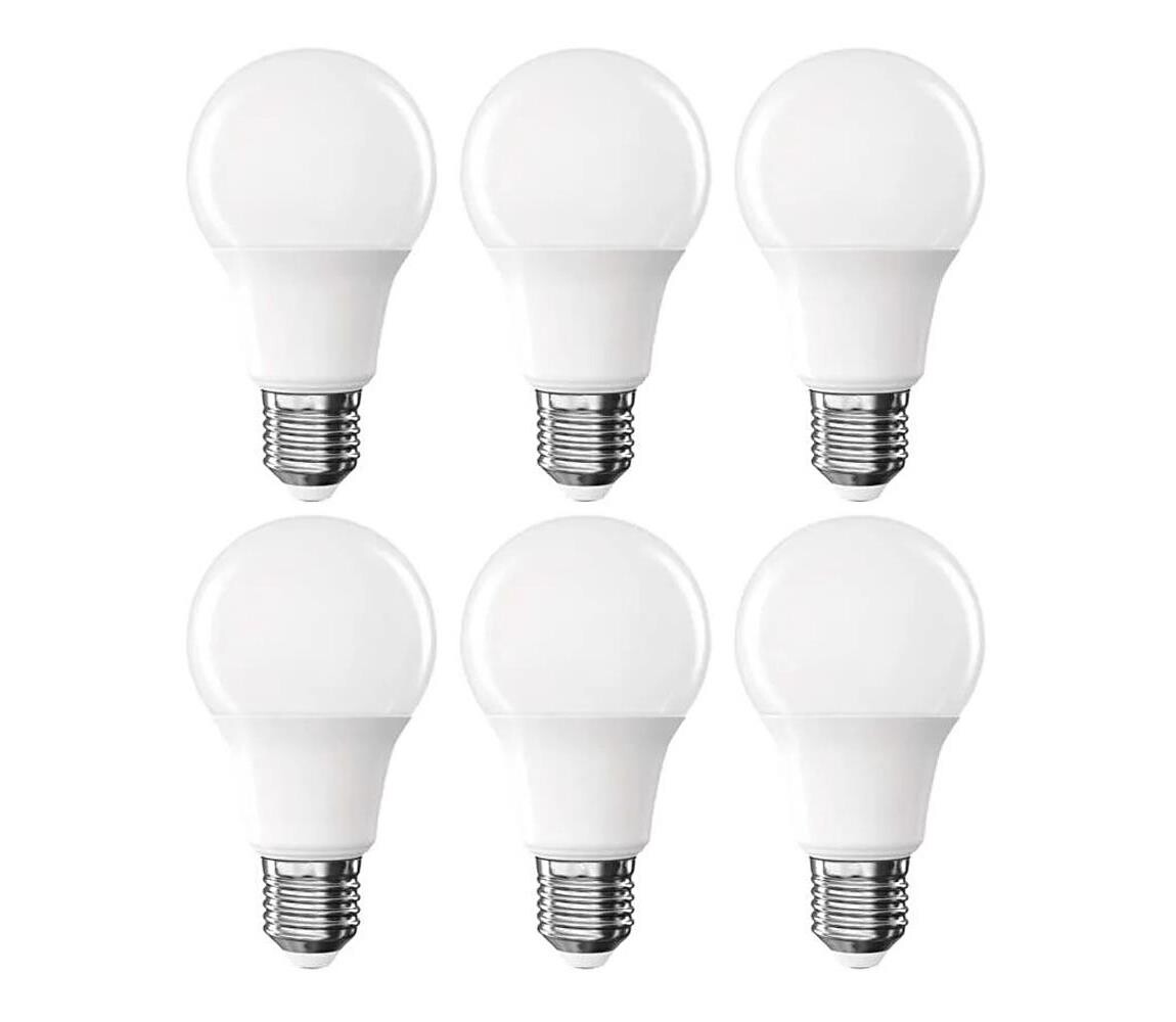 SADA 6x LED Žárovka A60 E27/8,8W/230V 4000K ZL5F48.6