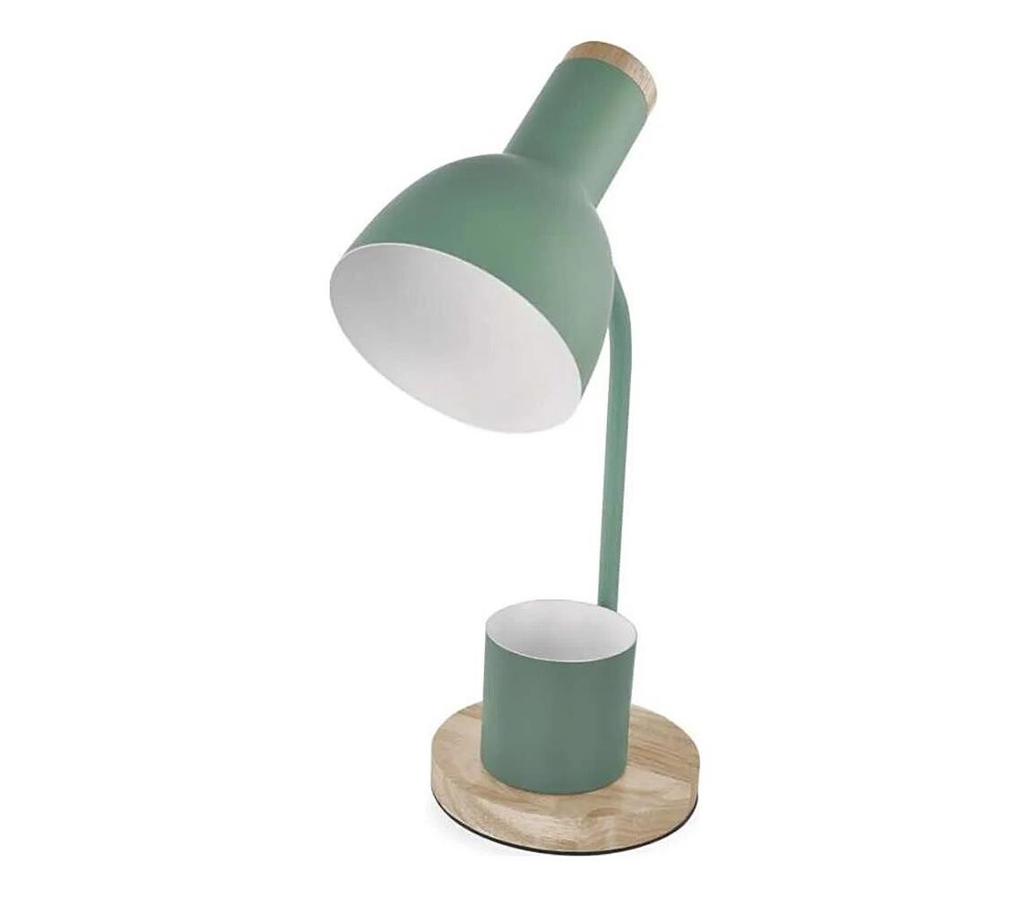 Stolní lampa POPPY 1xE27/25W/230V zelená Z7640GR