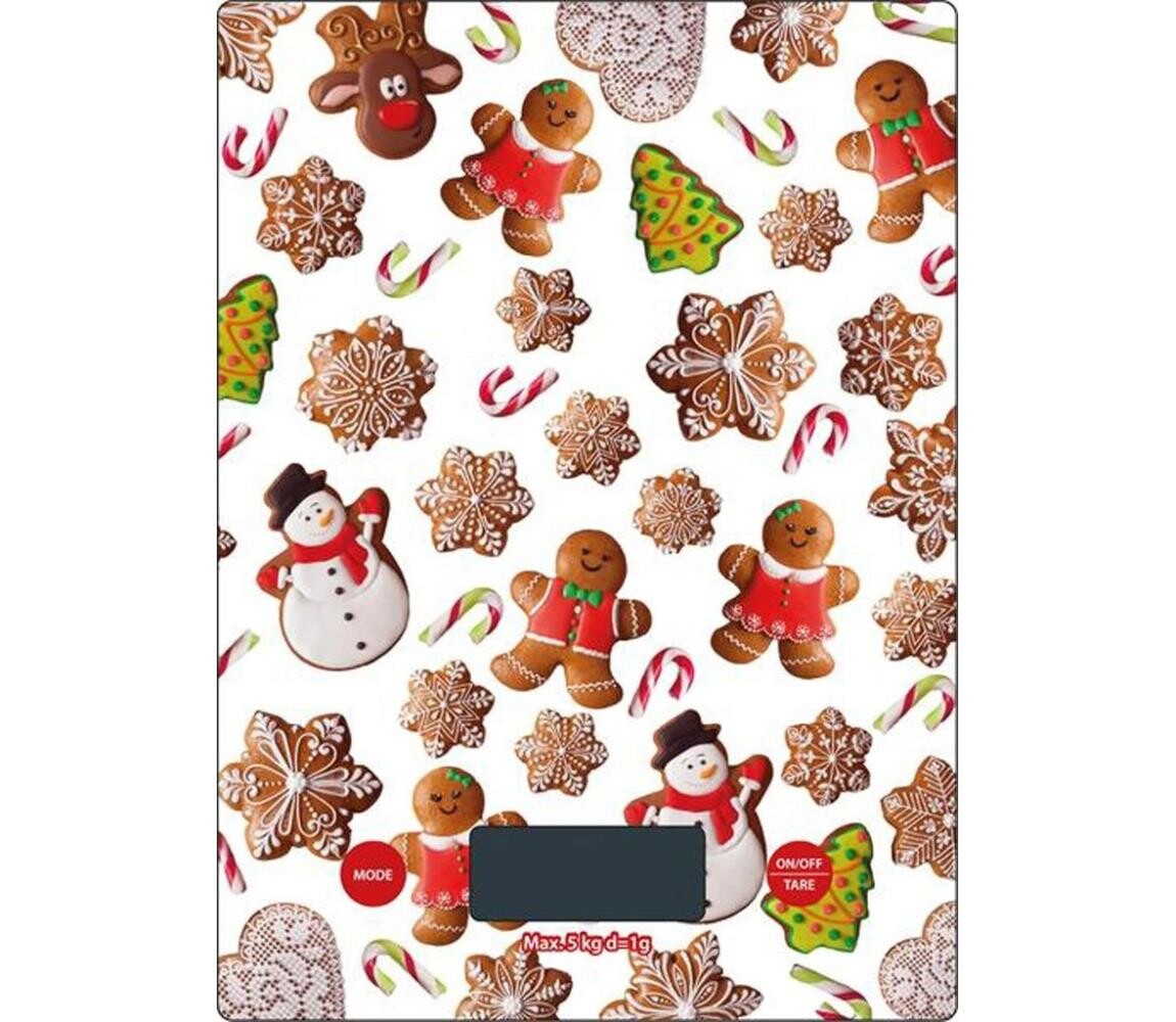 UTC Digitální kuchyňská váha TORO 1xCR2032 perníčky 264120