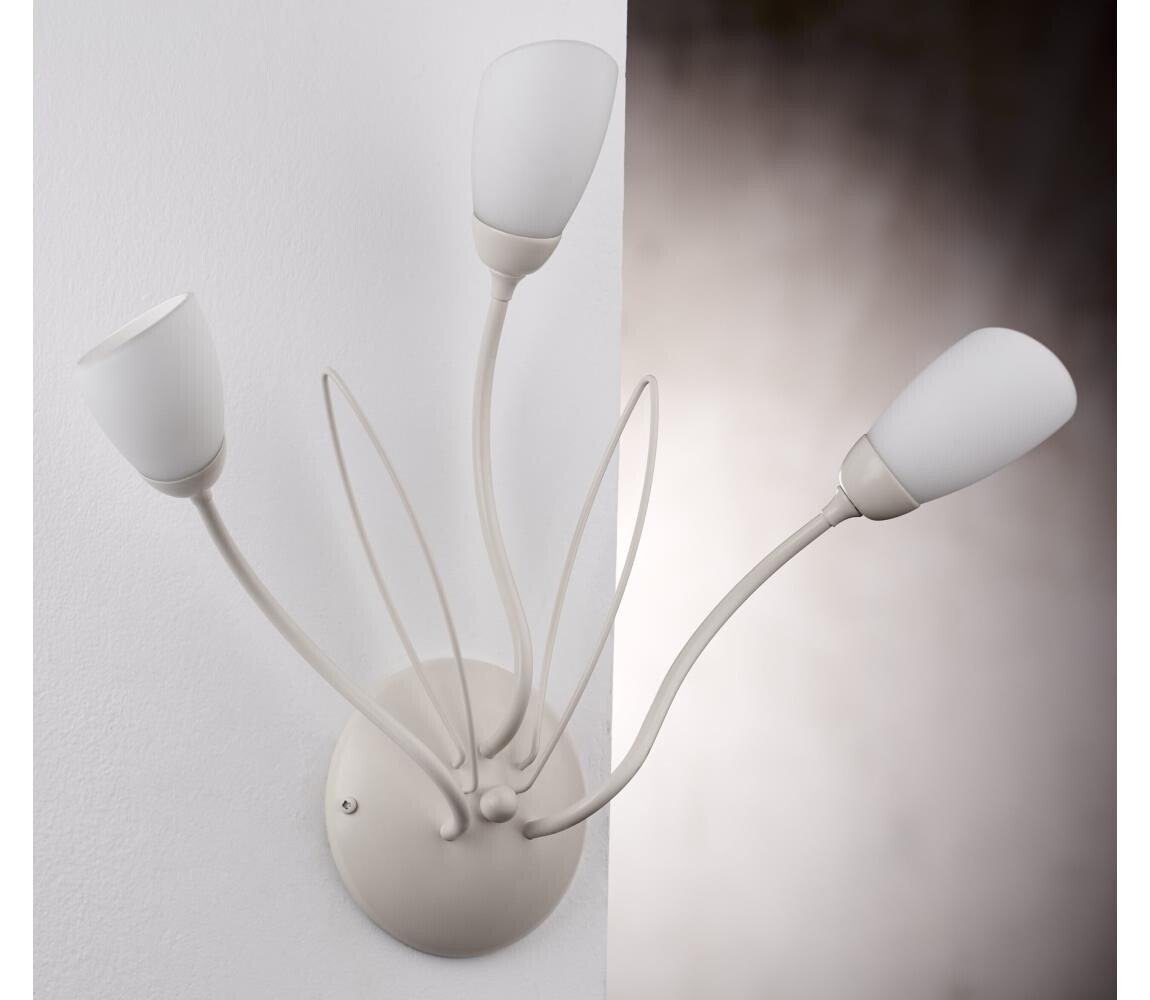 Jupiter 2064 - Nástěnné svítidlo GLORIOSA 3xG9/14W/230V krémová 2064