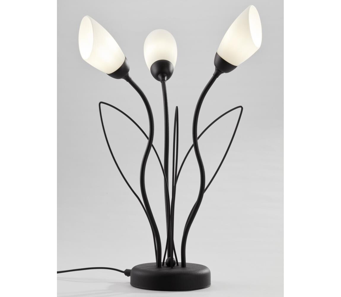 Jupiter 2065 - Stolní lampa GLORIOSA 3xG9/14W/230V černá 2065