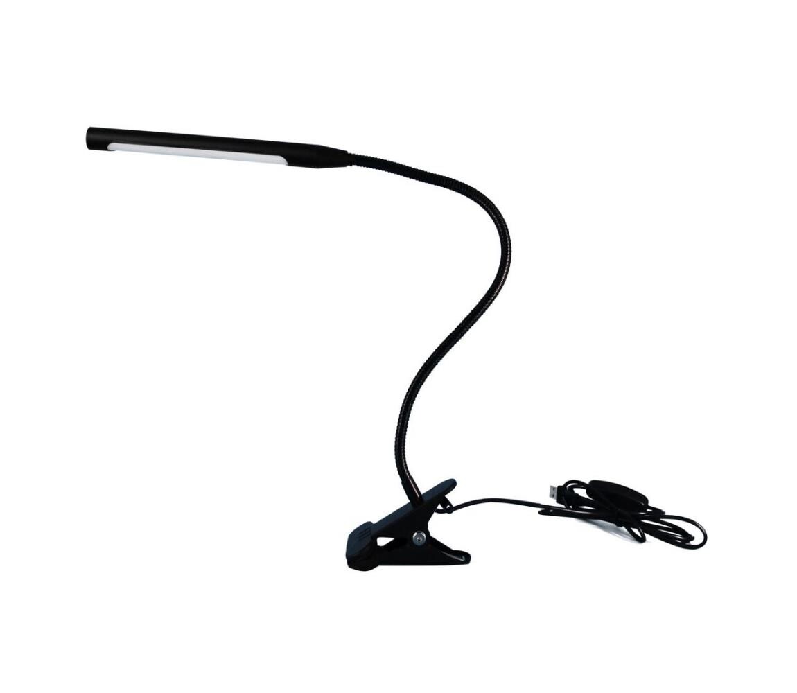 Top Light Lara C - LED Stmívatelná lampa s klipem USB LED/5W/230V Lara C