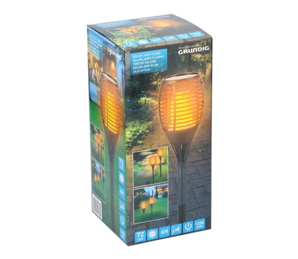 Grundig - LED Solární lampa LED/1xAA 8711252123301