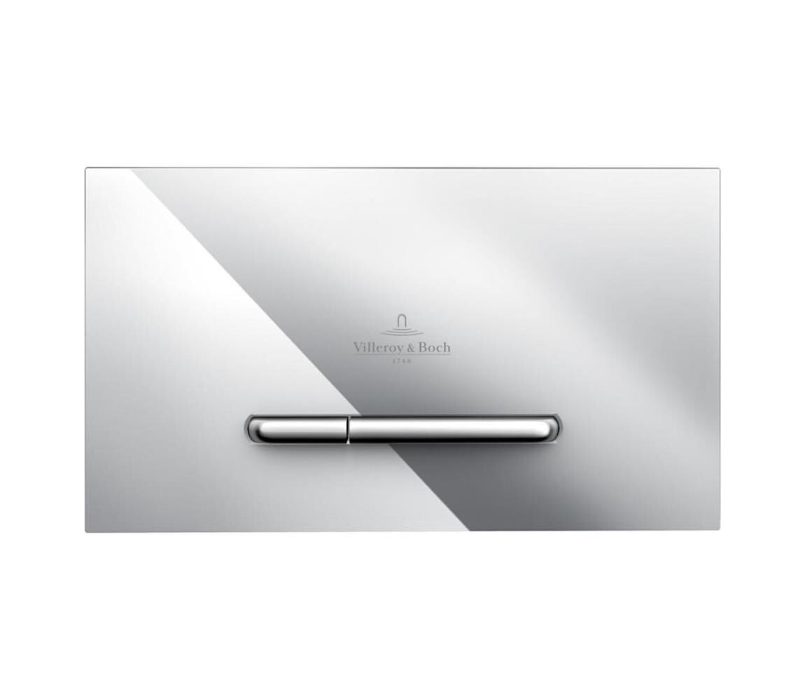Villeroy & Boch 92218061 - Splachovací tlačítko VICONNECT lesklý chrom 92218061