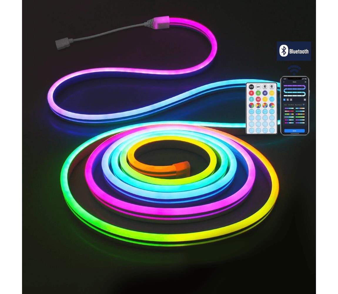 B.V.  - LED RGBICW Venkovní vánoční řetěz 90xLED/10W/230V 3m IP44 + DO S104033U3