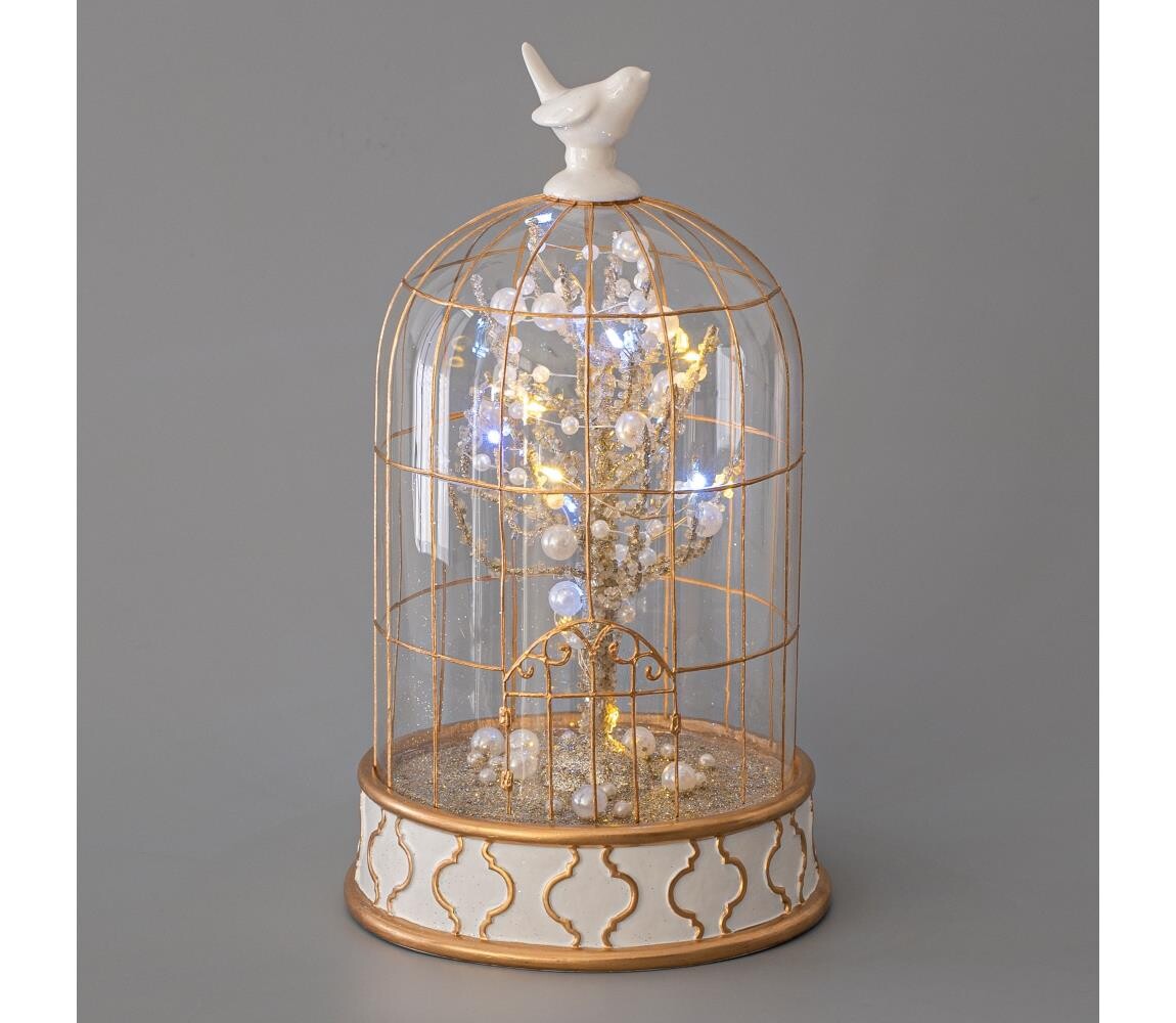 Eurolamp LED Vánoční dekorace 12xLED/3xAAA teplá bílá 600-44871